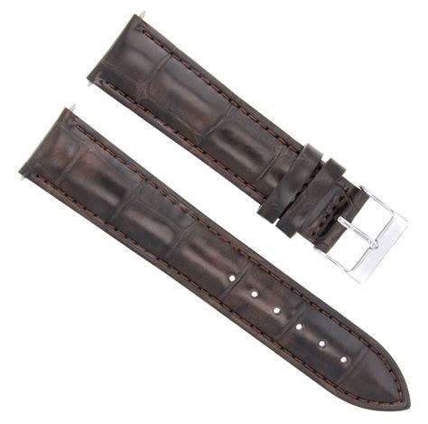 omega seamaster brown strap|authentic leather omega watch strap.